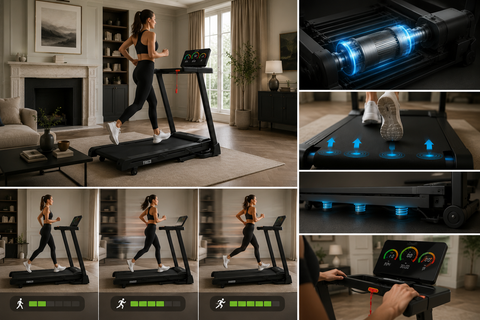 Banda de alergare VirtuFit TR90i – model 2026