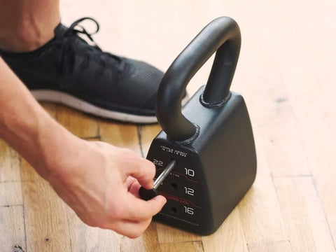 Gantere Kettlebell ajustabile Powerblock
