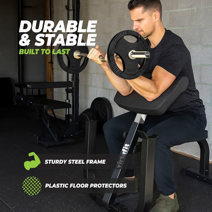 VirtuFit Preacher Curl Station – Banca Scott pentru biceps