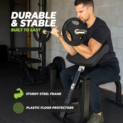 VirtuFit Preacher Curl Station – Banca Scott pentru biceps