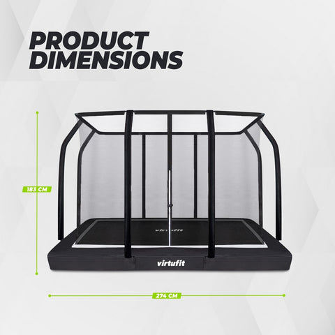 Trambulina Inground VirtuFit Premium- 183 x 274 cm