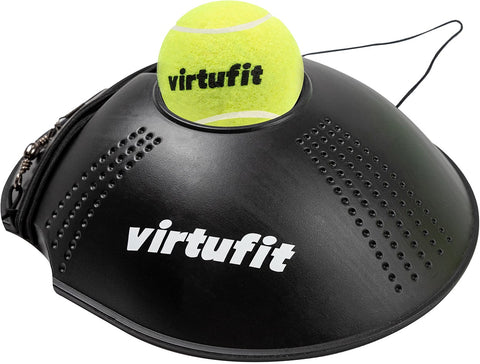 VirtuFit Tennis Trainer 3 mingi cu banda elastica