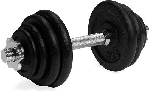 Gantera VirtuFit Ajustabile Cast Iron - 1 x 15 kg