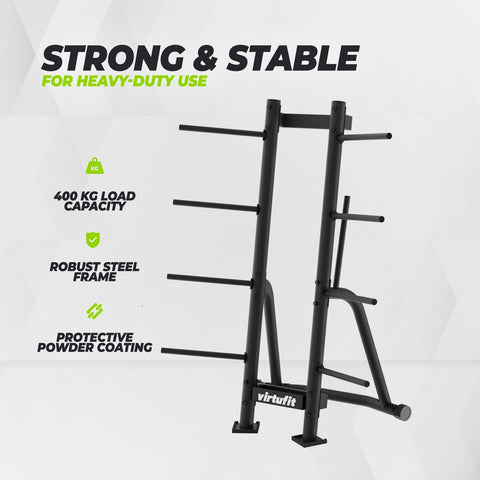 Suport Depozitare Bodypump VirtuFit – Pentru 10 seturi – Pump Rack