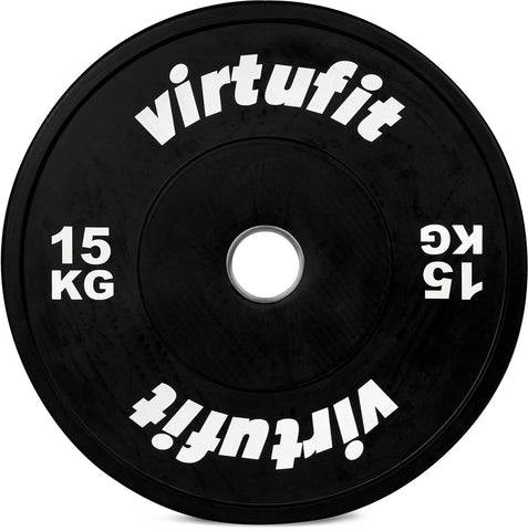 Disc Greutate Cauciuc Olympic Rubber Weight Plate VirtuFit 50 mm - 15 kg