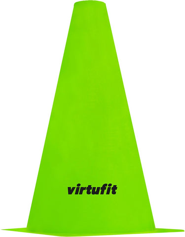 Set Conuri antrenament VirtuFit 23 cm - 12 buc - Verzi