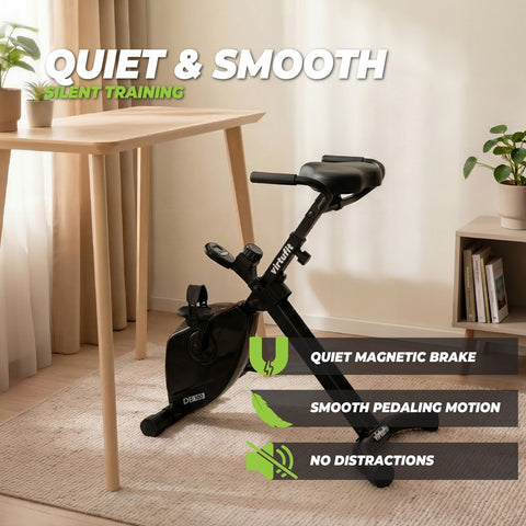Bicicleta de exercitii VirtuFit Foldable Deskbike DB100 cu rezistenta magnetica