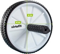 Roata abdominala dubla VirtuFit Abdominal Muscle Wheel