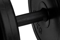Set Gantere VirtuFit Ajustabile Cast Iron - Vinyl - 2 x 14 kg (28 kg)