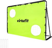 Poarta de fotbal  Virtufit cu tinte de antrenament 120 x 80 cm