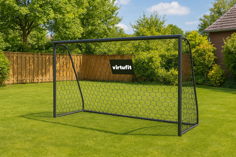 Poartă de Fotbal VirtuFit Premium – Heavy Duty – 300 x 200 x 120 cm