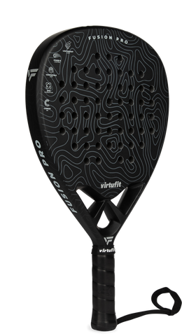 Racheta de Padel VirtuFit Fusion Pro Padel Racket- Negru- Gri