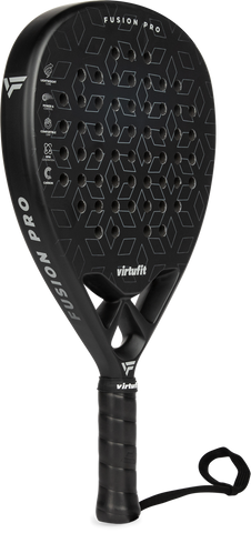 Racheta de Padel VirtuFit Fusion Pro Padel Racket- Negru- Argintiu
