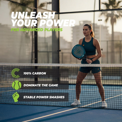 Racheta de Padel VirtuFit Fusion Pro - albastru-verde