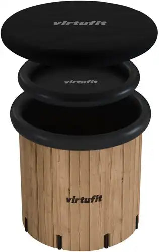 Cada gheata aspect de lemn XXL- 375 litri - Include accesorii