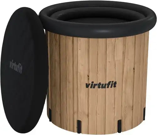 Cada gheata aspect de lemn XXL- 375 litri - Include accesorii