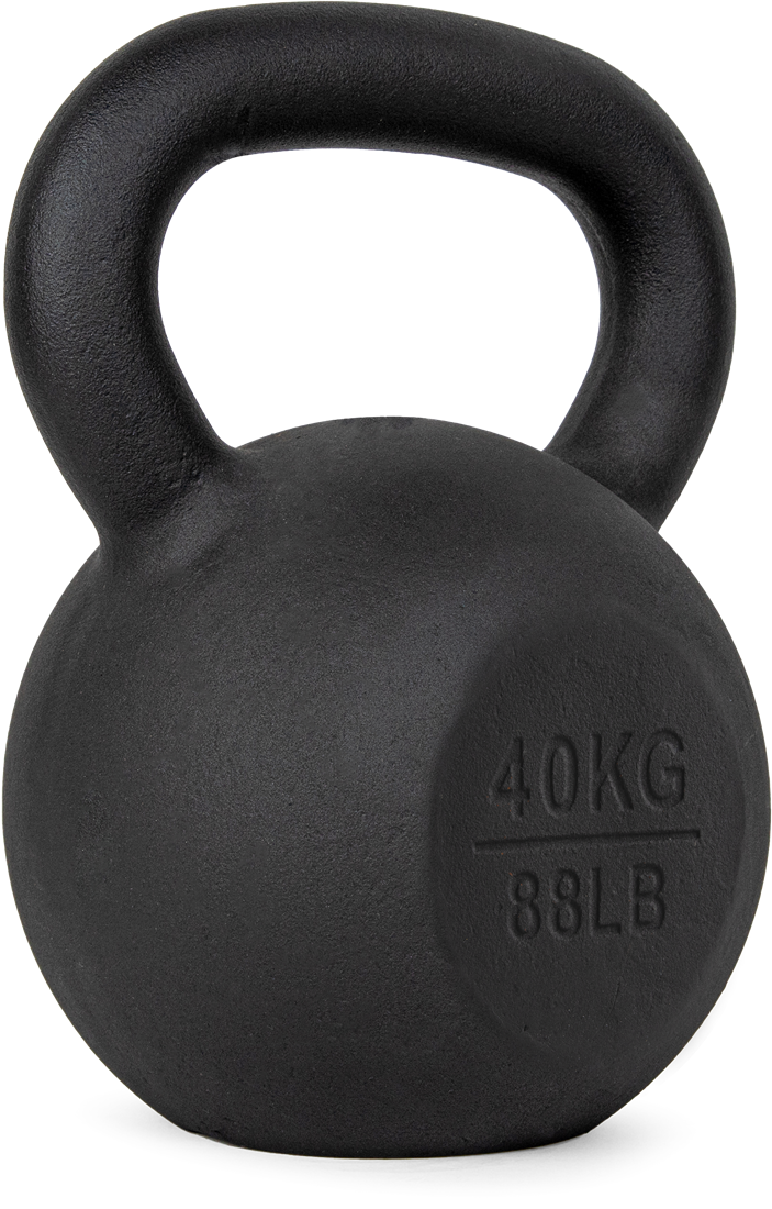 RESIGILAT- Gantera Kettlebell din fonta 40 kg VirtuFit