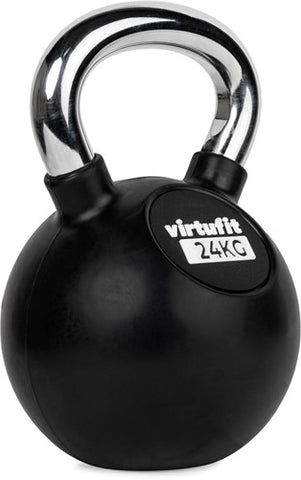 Gantera Kettlebell din cauciuc 24 kg VirtuFit