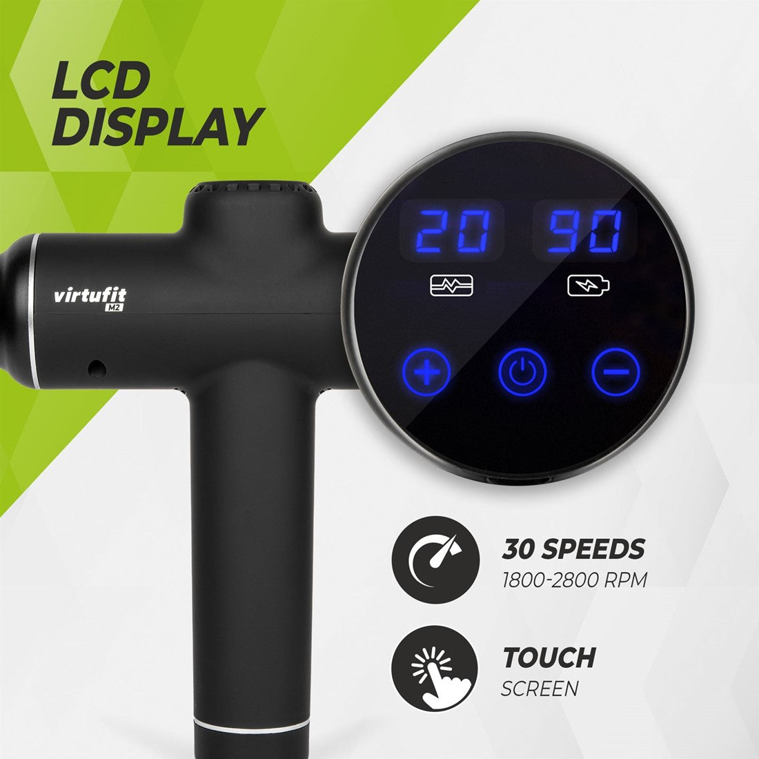 Aparat masaj cu 4 Accesorii VirtuFit M2