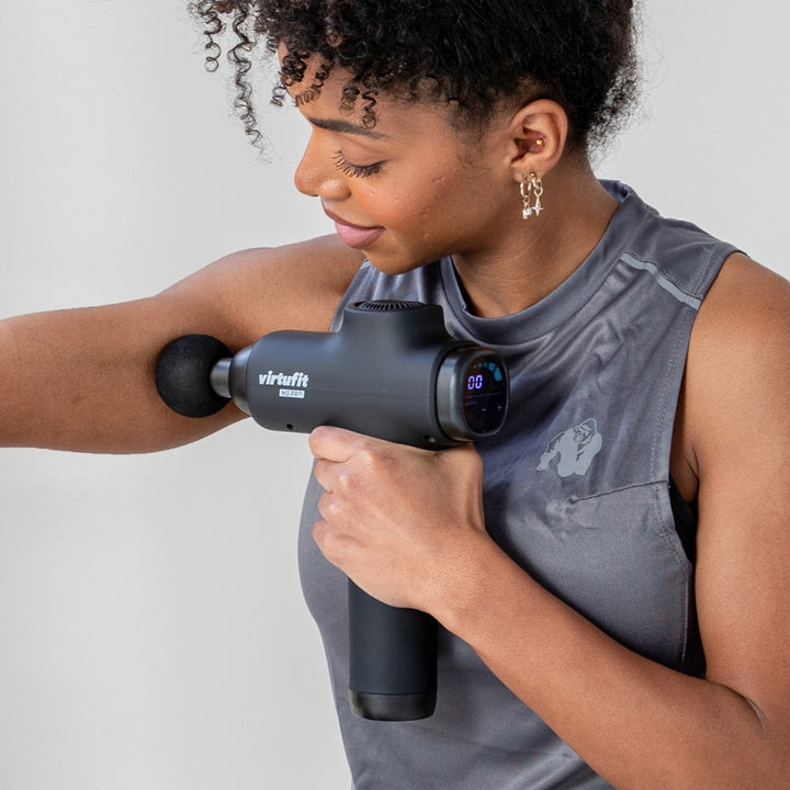 Aparat Masaj cu 6 Atasamente VirtuFit M3 Pro Premium Massage Gun