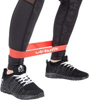 Banda de rezistenta mini-light-rosu VirtuFit