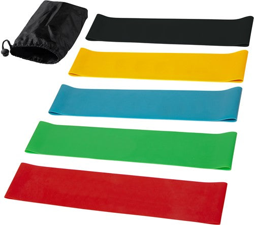 Set 5 mini benzi elastice de rezistenta VirtuFit  Mini