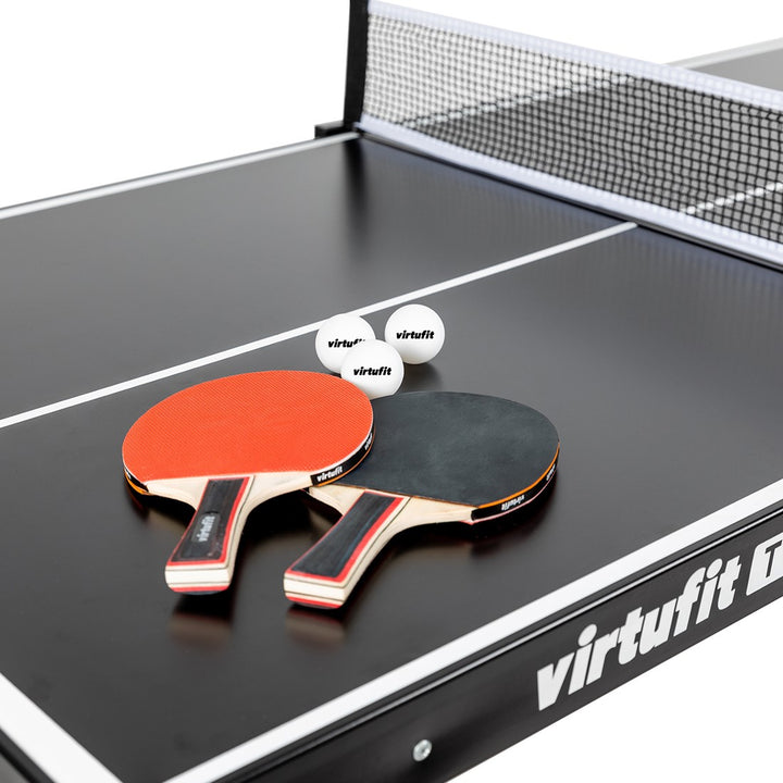 Set MiniTenis de masa pentru copii cu Masa - 3 Mingi - 2 Palete VirtuFit