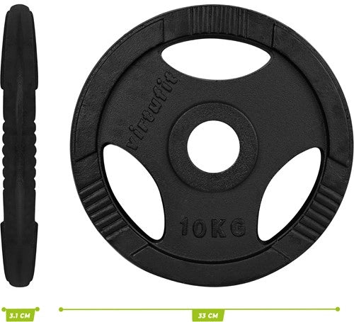 Disc Greutate VirtuFit Olympic 10 kg, Diametru 50 mm