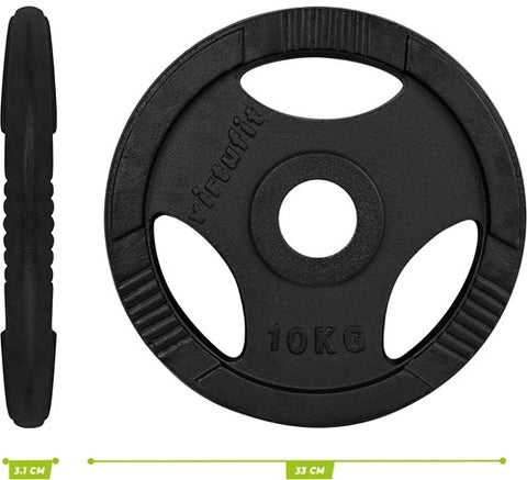 Disc Greutate VirtuFit Olympic 10 kg, Diametru 50 mm