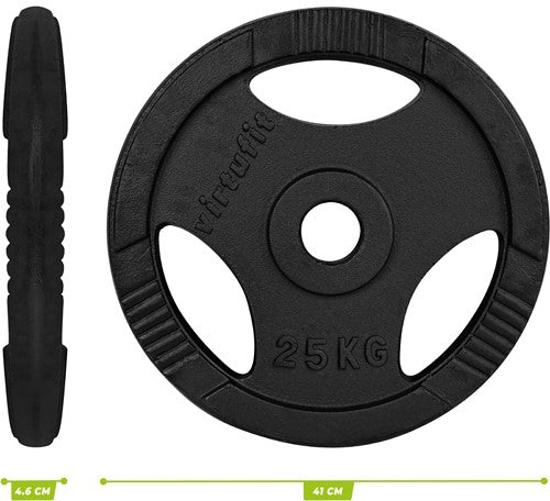 DISC DE GREUTATE VirtuFit Olympic 25 kg DIAMETRU 50 MM