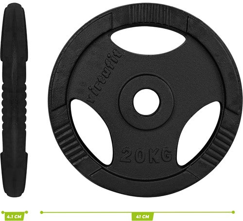 DISC DE GREUTATE VirtuFit Olympic 20 kg DIAMETRU 50 MM