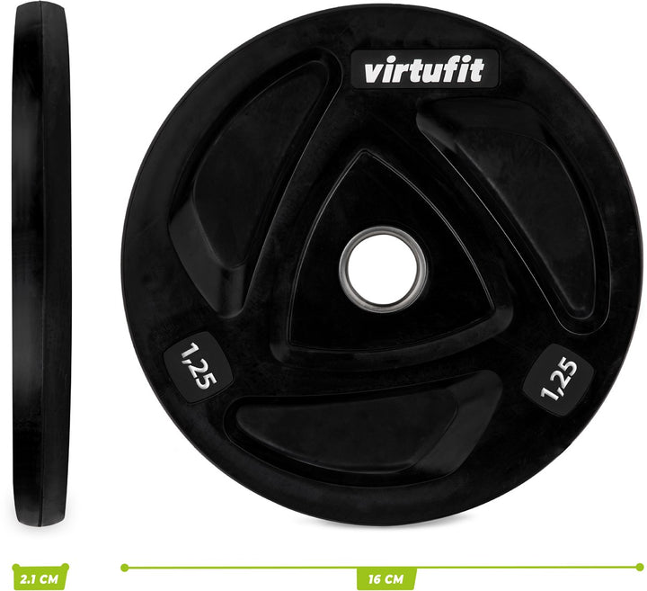 Disc Greutate Cauciuc Olympic VirtuFit 50 mm - 1.25KG
