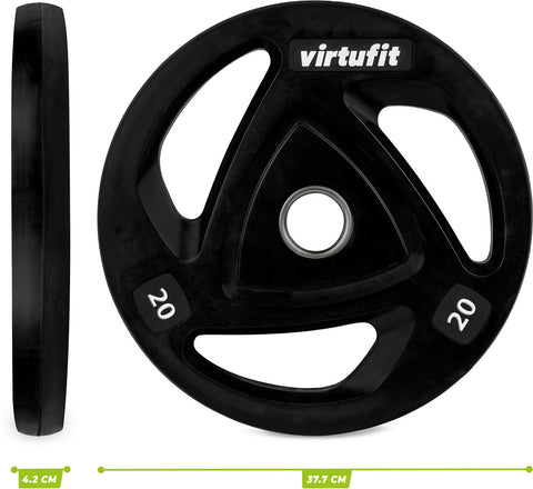 Disc Greutate Cauciuc Olympic VirtuFit 50 mm - 20 kg