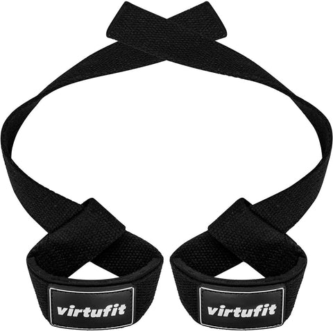 Curele de ridicare greutati captusite - bumbac VirtuFit
