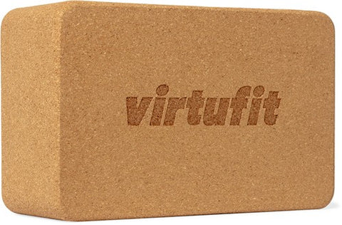 Bloc de yoga VirtuFit Premium din pluta