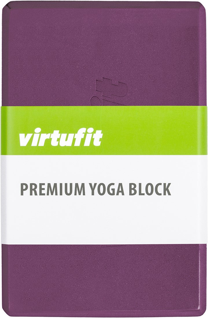 Bloc de yoga VirtuFit Premium-Mulberry