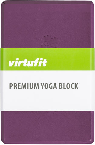 Bloc de yoga VirtuFit Premium-Mulberry