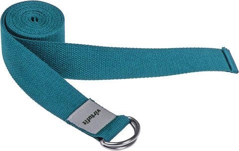 Centura Yoga VirtuFit Premium Yoga Belt - 250 cm - Ocean Green