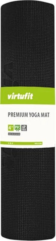 Saltea Yoga VirtuFit Premium- 183 x 61 x 0,4 cm -Negru