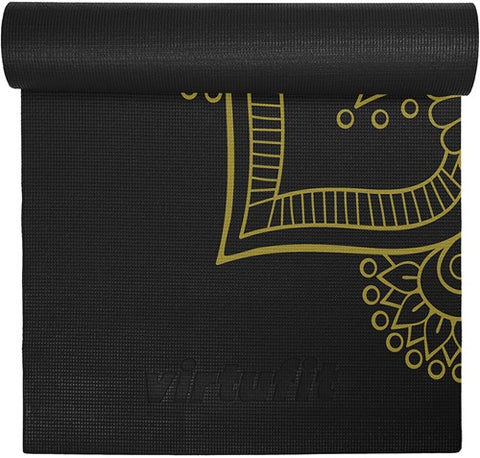 Saltea fitness/Yoga VirtuFit Premium- 183 x 61 x 0,4 cm -Negru