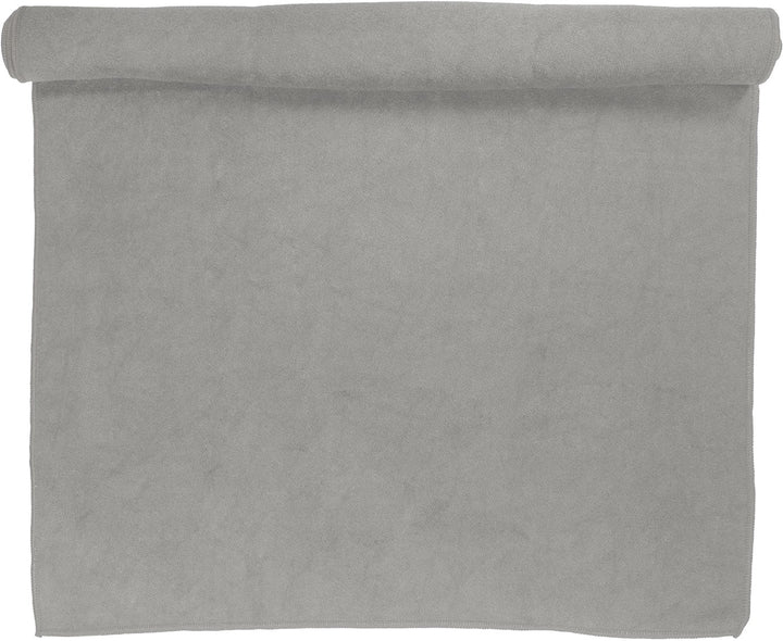 Prosop pentru Saltea Fitness Yoga VirtuFit Premium Yoga Mat Towel - 183 x 61 cm Gri