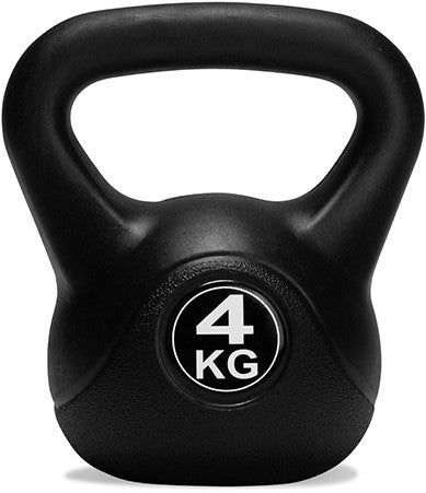 Gantera Kettlebell din PVC 4 kg VirtuFit