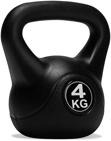 Gantera Kettlebell din PVC 4 kg VirtuFit