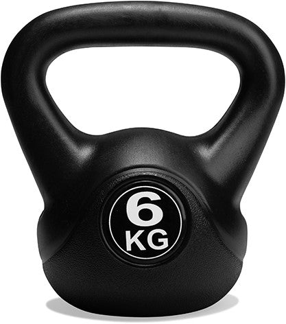 Gantera Kettlebell din PVC 6 kg VirtuFit