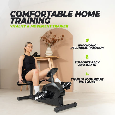Bicicleta de exercitii Virtufit RB100 (model 2026) cu rezistenta magnetica