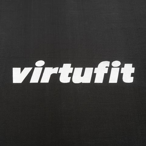 Trambulina dreptunghiulara VirtuFit cu plasa de siguranta - negru - 213 x 305 cm
