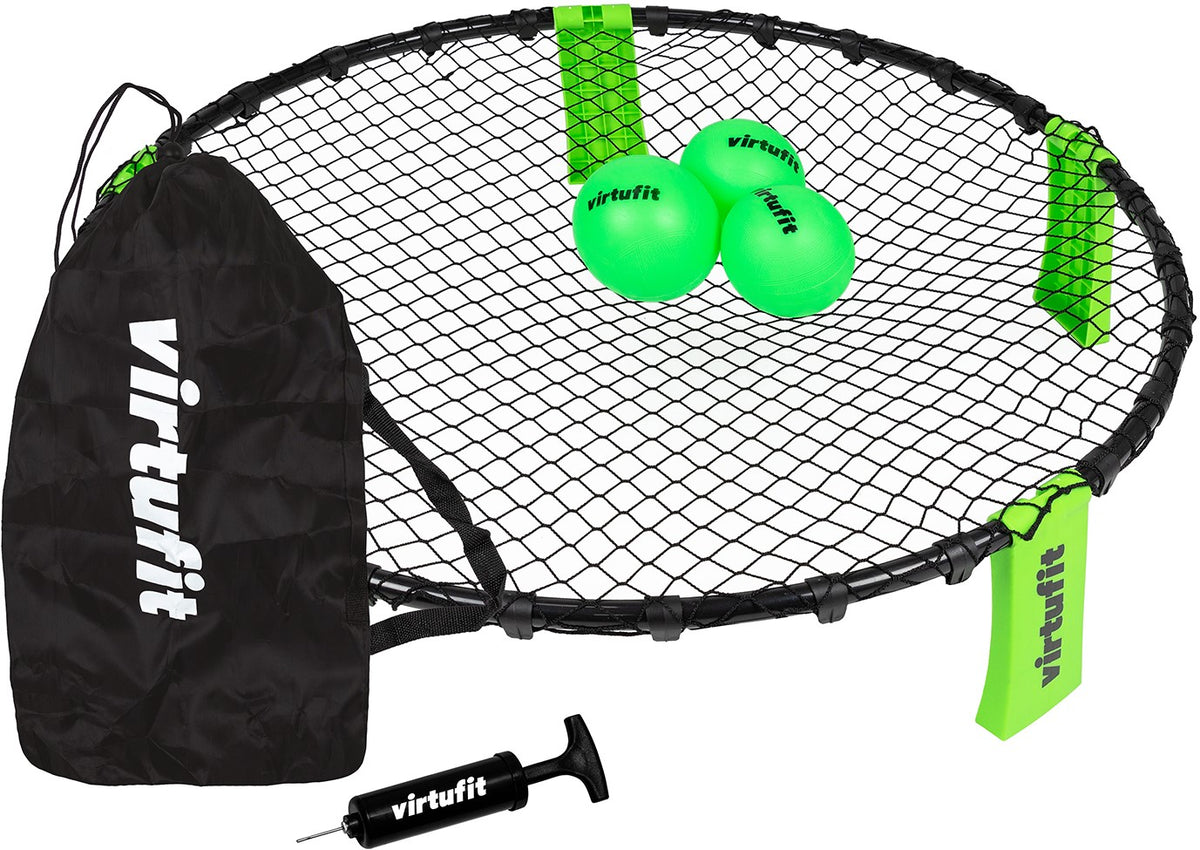 Set Joc Spikeball Roundnet RN90 Pro cu 3 Mingi si Geanta de Depozitare Virtufit