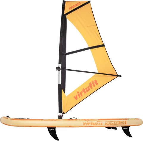 Virtufit Supboard Surfer 305 - Portocaliu - Include Vasle si accesorii