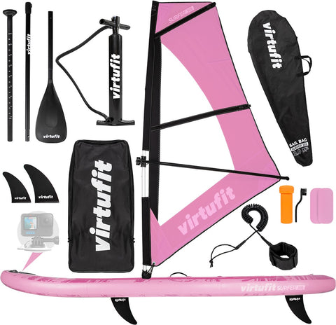 Virtufit Supboard Surfer 305 - Roz - Include Vasle si accesorii