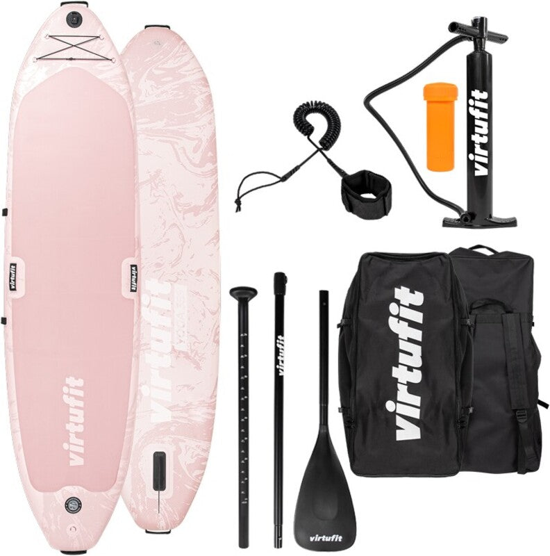 Set Placa Virtufit Supboard Yoga 355 gonflabila Roz